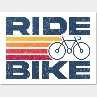 Ride Bike And Enjoy The Ride Posters and Art